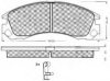 BSF 10828 Brake Pad Set, disc brake